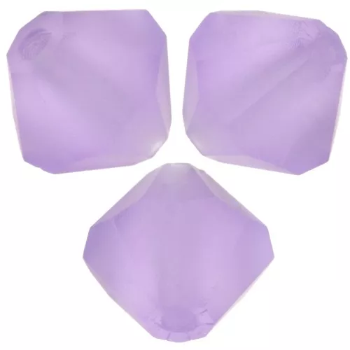 Perles toupies Preciosa - Rondelle Bead 6 mm - Violet Matt x12