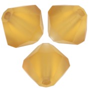 Perles toupies Preciosa - Rondelle Bead 6 mm - Topaz Matt x12|raw }}