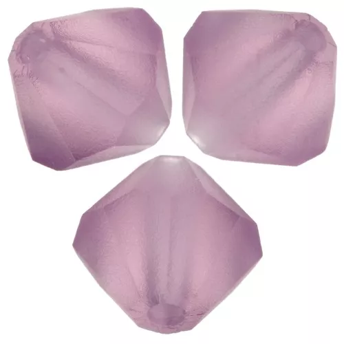 Perles toupies Preciosa - Rondelle Bead 6 mm - Light Amethyst Matt x12
