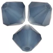 Perles toupies Preciosa - Rondelle Bead 6 mm - Montana Matt x12