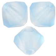 Perles toupies Preciosa - Rondelle Bead 6 mm - Aquamarine Matt x12|raw }}