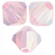 Perles toupies Preciosa - Rondelle Bead 5 mm - Pink Sapphire AB 2X x12