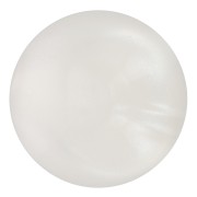 Cabochon rond en résine 14 mm - Blanc nacré x1|raw }}