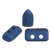 Perles en verre Piros® par Puca® 2x5 mm - Trendy Royal Blue Mat x10g|raw }}
