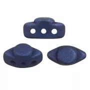 Perles en verre Volos® par Puca® 4x8 mm - Trendy Night Blue Mat x10g