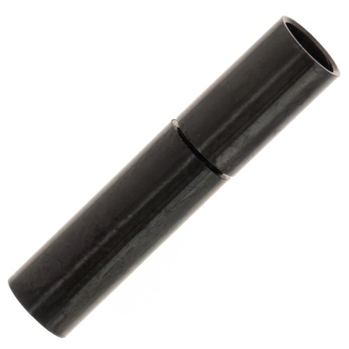Fermoir à baïonnette pour cordon 3 mm - Acier inoxydable 304L Noir x1