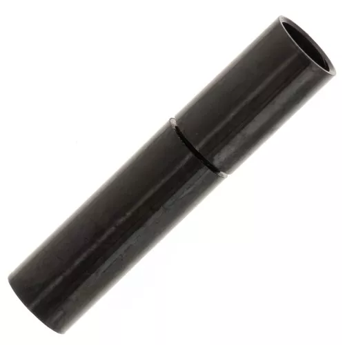 Fermoir à baïonnette pour cordon 3 mm - Acier inoxydable 304L Noir x1