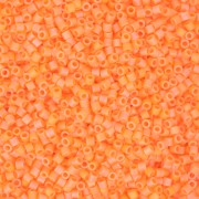 Miyuki Delica 15/0 DBS1593 - Opaque Mandarin AB Mat x5g
