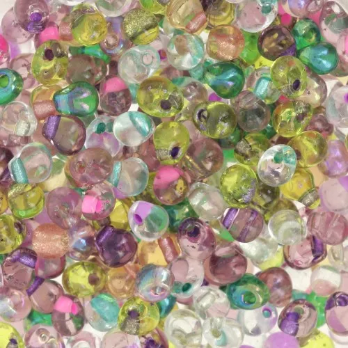 Mix Mini-gouttes Miyuki 3.4 mm DP-MIX-11 - Heather x8g