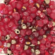 Mix Mini-gouttes Miyuki 3.4 mm DP-MIX-18 - Magma x8g