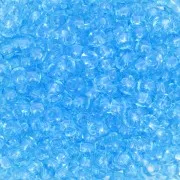 Perles rocailles Preciosa 8/0 3 mm - Aquamarine x20g