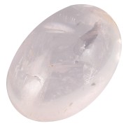 Cabochon ovale 14x10 mm Quartz Rose