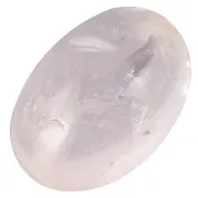 Cabochon ovale 14x10 mm Quartz Rose