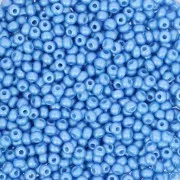 Perles rocailles Preciosa  11/0 2 mm - Permalux Light Blue x20g