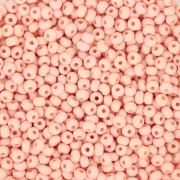 Perles rocailles Preciosa 11/0 2 mm - Permalux Apricot Mat x20g