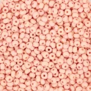Perles rocailles Preciosa 11/0 2 mm - Permalux Apricot Mat x20g