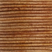 Cordon cuir 2 mm - Vintage marron clair x20m|raw }}