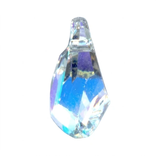 Goutte Polygone PureCrystal 6015 17 mm Crystal AB x1