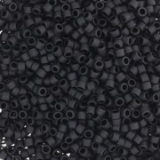 Toho Aiko 11/0 1.6 mm TA0149F - Opaque Jet Mat x4g
