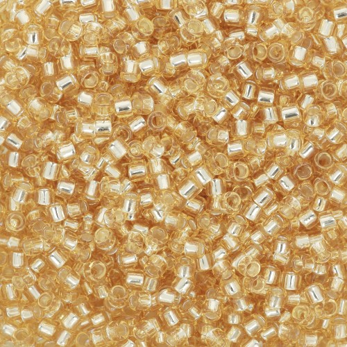 Toho Treasures 1.8 mm TO1TPF22 - PF Transparent Silver Lined x8g