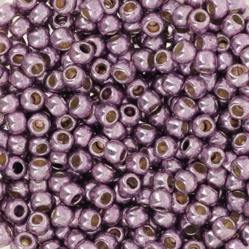 Rocaille Toho 8/0 TO8RPF579 - PF Pale Lilac Galvanized x8g