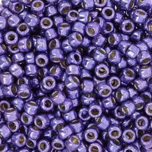 Rocaille Toho 8/0 TO8RPF581 - PF Violet Galvanized x8g