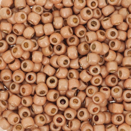 Rocaille Toho 8/0 TO8RPF551F - PF Rose Gold Mat Galvanized x8g