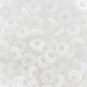O Bead 4 mm Pastel White x5g|raw }}