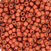 Rocaille Toho 8/0 TO8RPF562F - PF Saffron Mat Galvanized x8g|raw }}