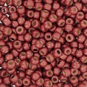 Rocaille Toho 8/0 TO8RPF564F - PF Brick Red Mat Galvanized x8g|raw }}