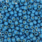 Rocaille Toho 8/0 TO8RPF582F - PF Aqua Sky Mat Galvanized x8g|raw }}