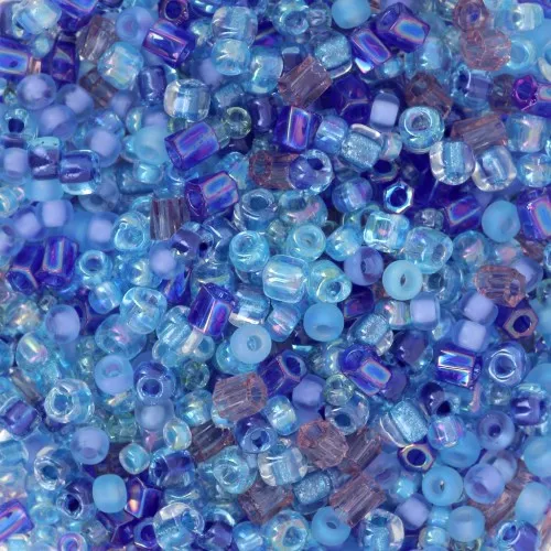 Mini Mix Miyuki - Aqua Shimmer x10g