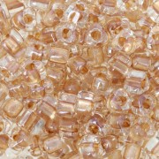 Miyuki 5/0 triangle TR5-1522 - Sparkling Honey Beige Lined Crystal x8g|raw }}