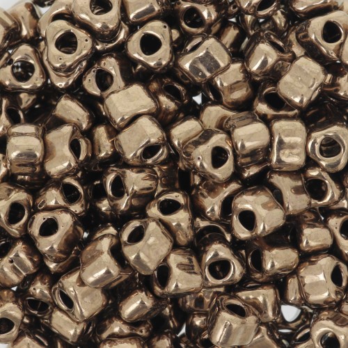 Miyuki 5/0 triangle TR5-457 - Dark Bronze Metallic x8g