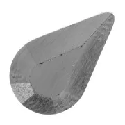 Noir - Cabochon PureCrystal 4328 10x6 mm - Jet Hematite x1 Cabochon PureCrystal 4328 10x6 mm - Jet Hematite x1