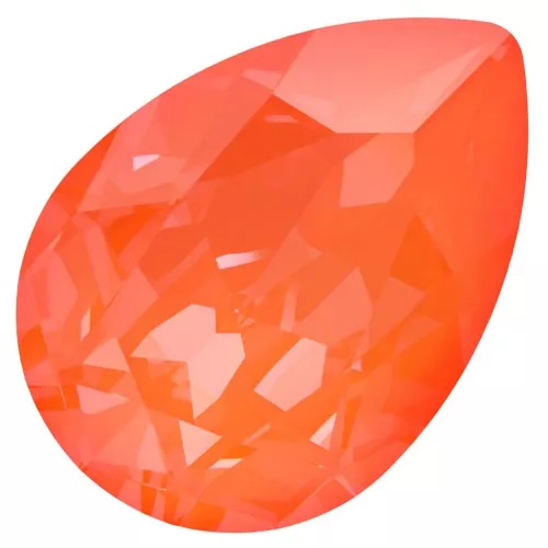 Cabochon PureCrystal 4320 14x10 mm - Crystal Electric Orange Ignite x1