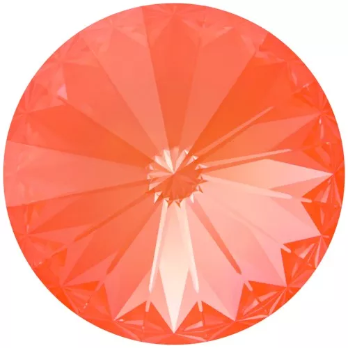 Cabochon PureCrystal 1122 Rivoli 14 mm - Crystal Electric Orange Ignite x1