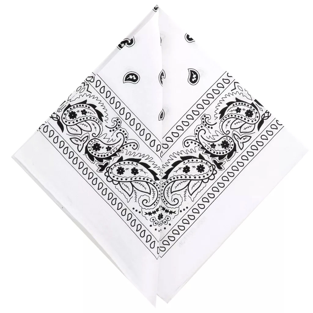 SHOES LANE Bandana Coton Cachemire Jamaïque - Foulard Multifonction Taille Unique