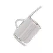 Embout tissage de perles rocailles & Delica Miyuki 5 mm - Argenté x10