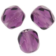 Facettes 5 mm Amethyst x50