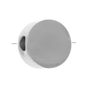 Perle plate ronde 5 mm - Acier inoxydable 304L x1|raw }}
