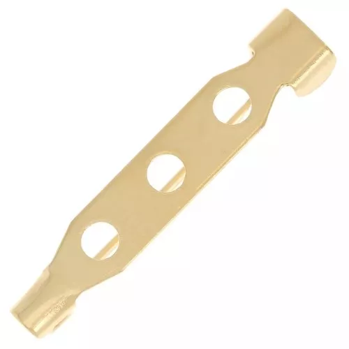 Supports de broche 25 mm - Doré x50