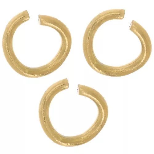 Anneaux ouverts 4x0.7 mm - Acier inoxydable 316L Doré x100