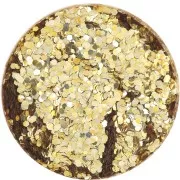 Paillettes biodégradables - Grosses - Champagne x10g