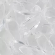 Twist 6x12 mm Crystal x25