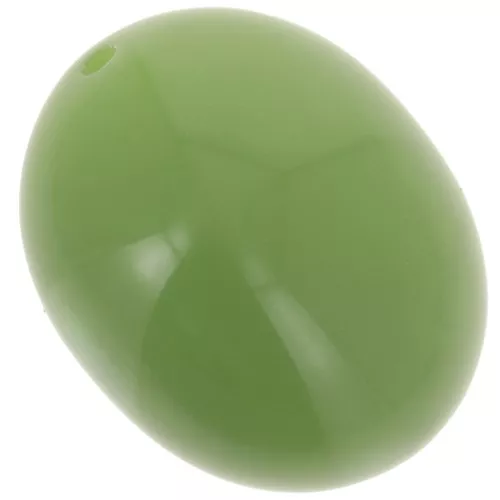 Perles Artisanales En Pâte De Verre Opaque - 24 Nuances De Vert, Façonnées Main, Inde