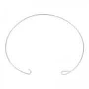 Bracelet jonc à décorer 18 cm en Argent 925 x1