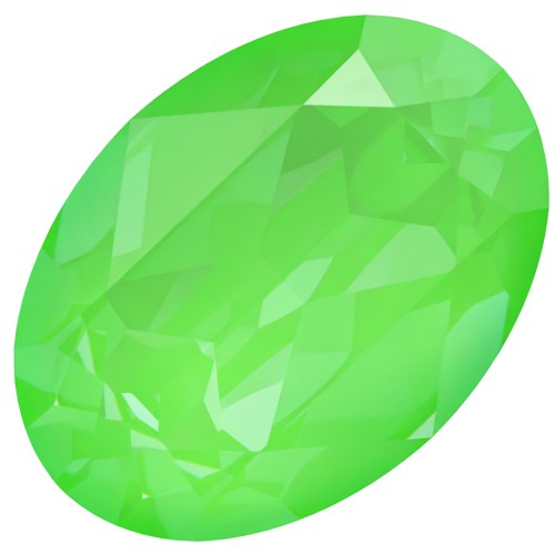 Cabochon PureCrystal 4120 14x10 mm - Crystal Electric Green Ignite x1