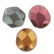 Facettes 6 mm Metallic Iris Satin x25