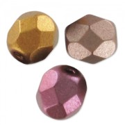 Facettes 6 mm Crystal Gold Rainbow x25|raw }}